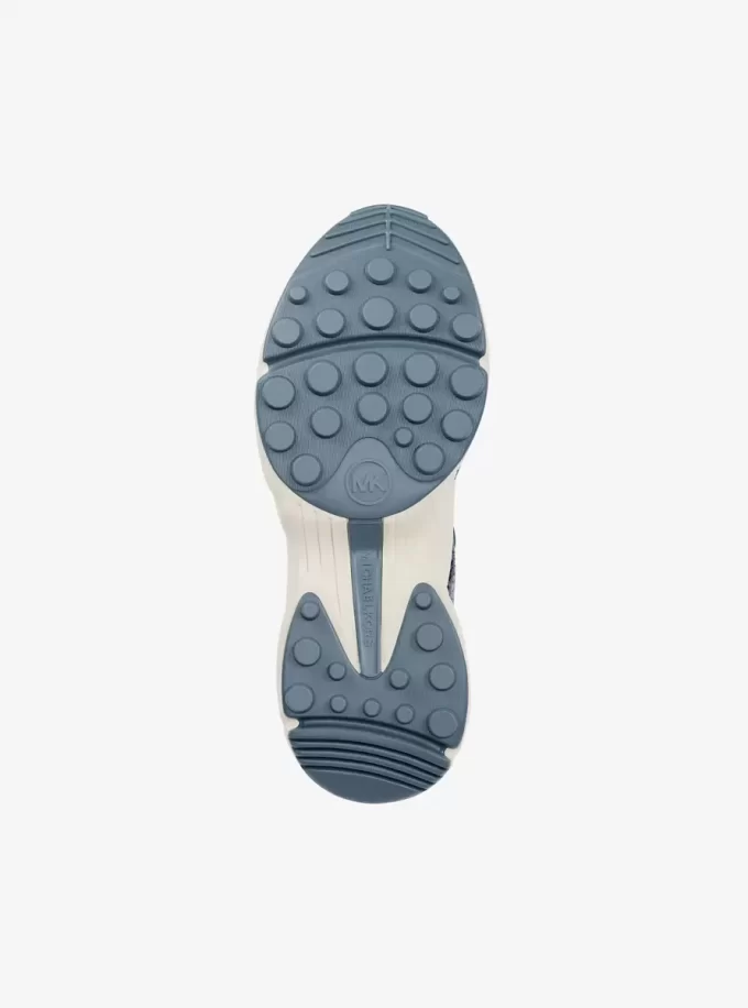 Katrina Mixed-Media Wedge Trainer Katrina Mixed-Media Wedge Trainer