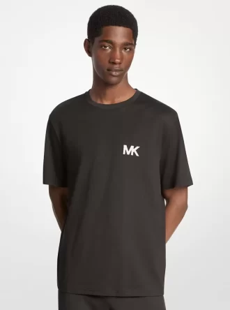 Koszulka bawełniana z aplikacją z logo