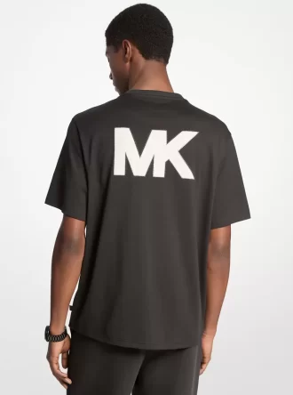 Koszulka bawełniana z aplikacją z logo