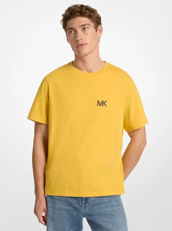 Koszulka bawełniana z logo Koszulka bawełniana z logo