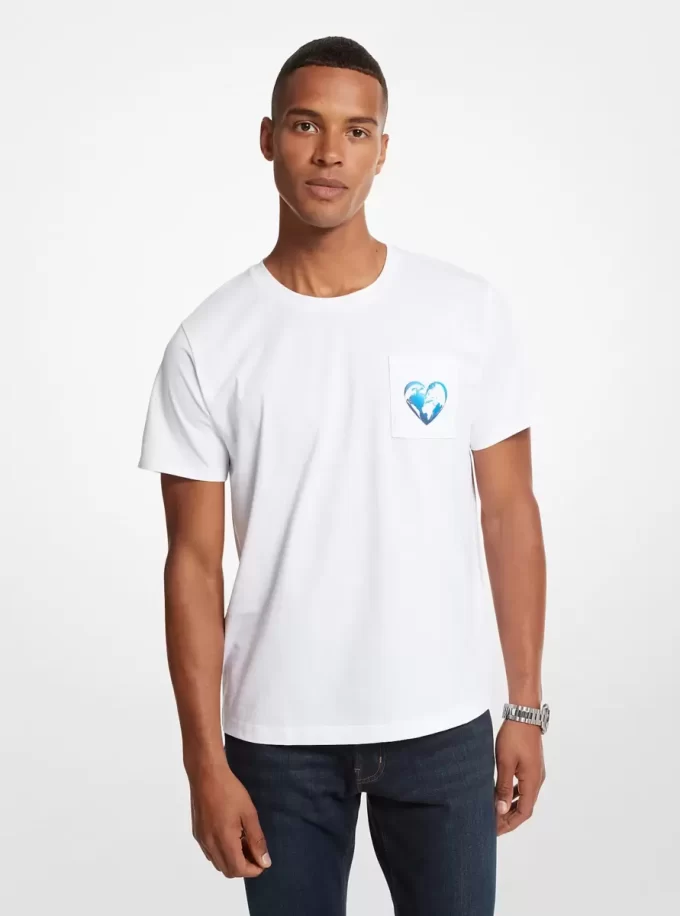 Koszulka unisex z bawełny organicznej Watch Hunger Stop Koszulka unisex z bawełny organicznej Watch Hunger Stop