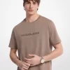 Koszulka z wytłoczonym logo z bawełny Koszulka z wytłoczonym logo z bawełny