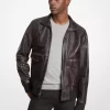 Kurtka Harrington ze skóry w stylu vintage Kurtka Harrington ze skóry w stylu vintage