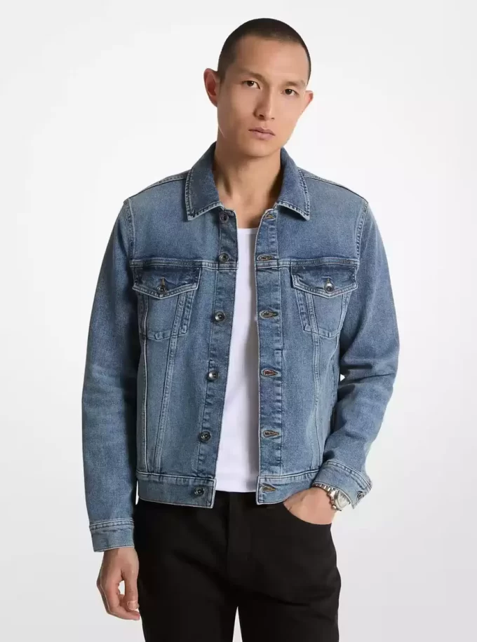 Kurtka jeansowa typu trucker Kurtka jeansowa typu trucker