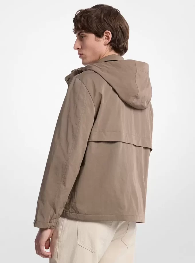 Kurtka wiatrówka z nylonu twill Kurtka wiatrówka z nylonu twill
