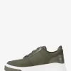 Lexi Embellished Mixed-Media Sneaker Lexi Embellished Mixed-Media Sneaker