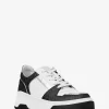 Lexi Mixed-Media Sneaker