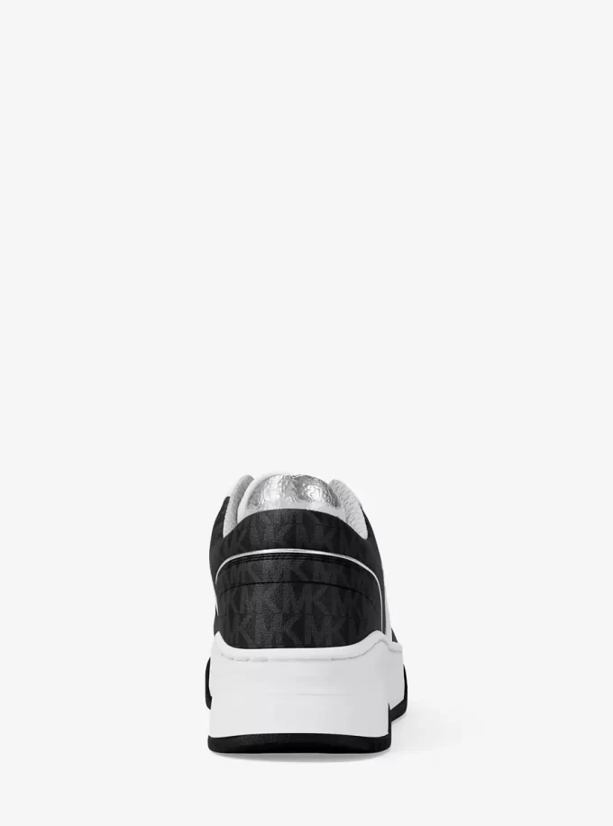 Lexi Mixed-Media Sneaker