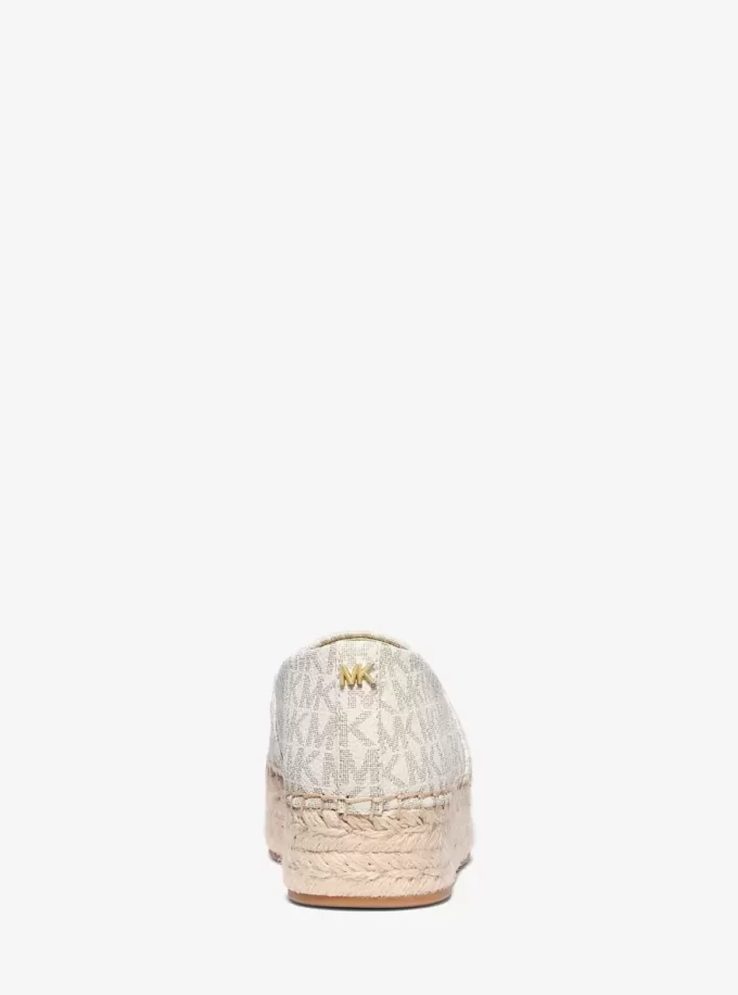 Lynn Signature Logo Platform Espadrille Lynn Signature Logo Platform Espadrille