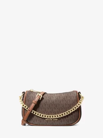 Mała torebka typu crossbody Carmela z logo Signature