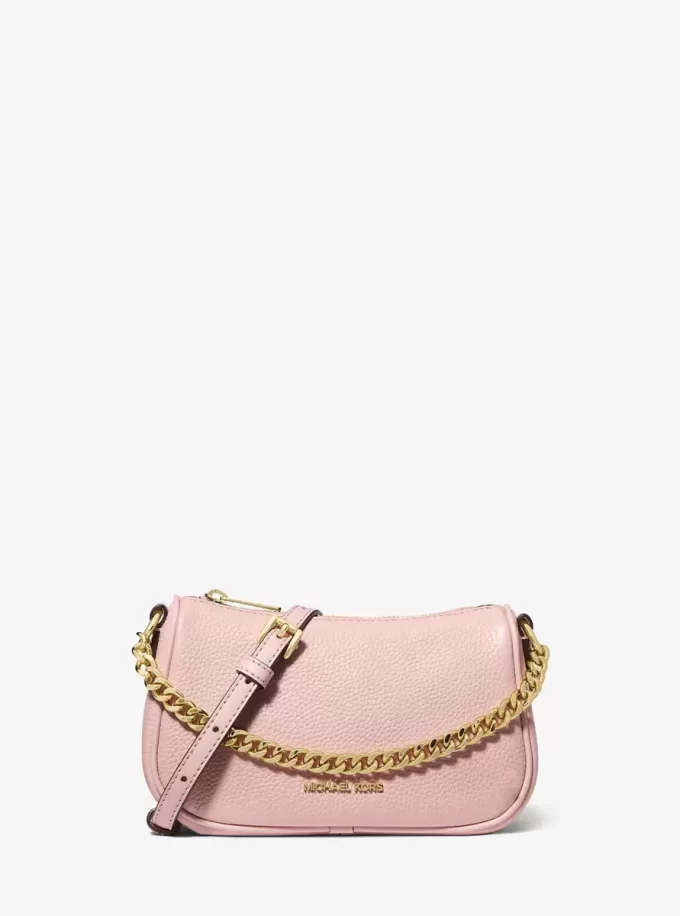 Mała torebka typu crossbody Carmela ze skóry groszkowanej Mała torebka typu crossbody Carmela ze skóry groszkowanej