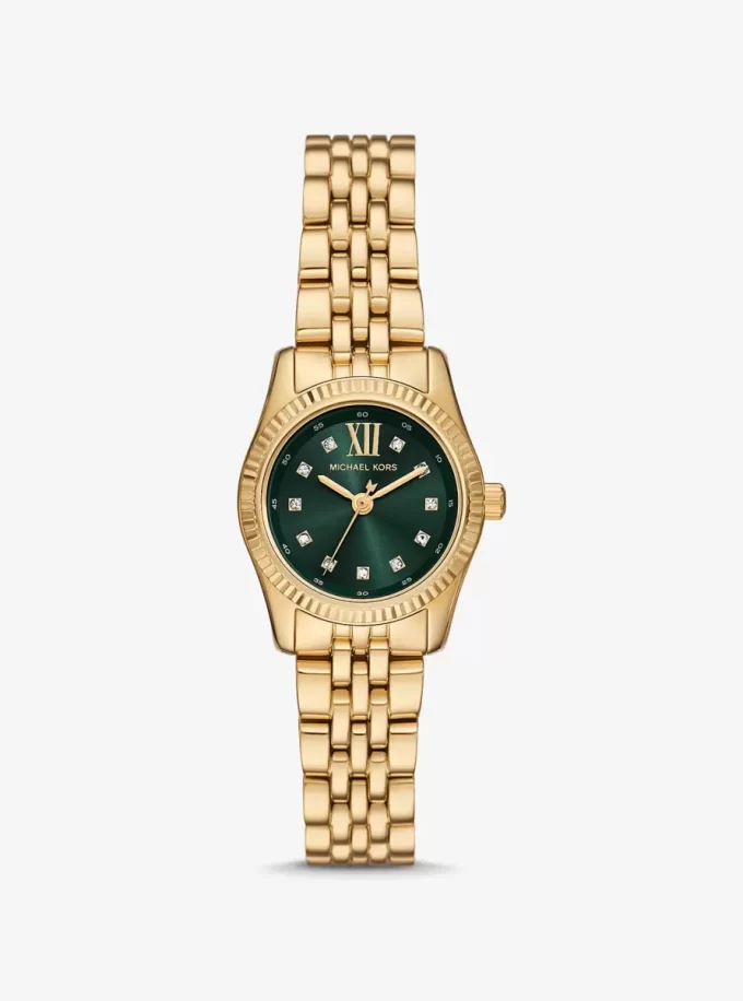 Mały zegarek Lexington Pavé w kolorze złotym Mały zegarek Lexington Pavé w kolorze złotym