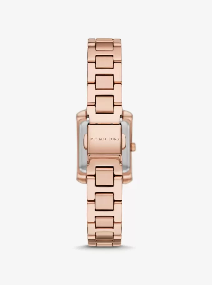 Mini zegarek Emery Pavé w kolorze różowego złota Mini zegarek Emery Pavé w kolorze różowego złota