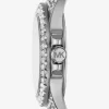 Mini zegarek Everest Pavé w kolorze srebrnym