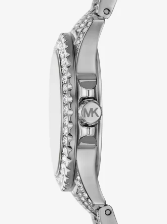 Mini zegarek Everest Pavé w kolorze srebrnym