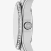 Mini zegarek Lexington Pavé w kolorze srebrnym Mini zegarek Lexington Pavé w kolorze srebrnym