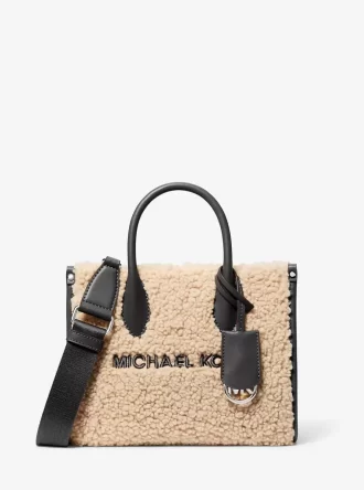 Mirella Mała torebka typu crossbody z imitacji owczej skóry