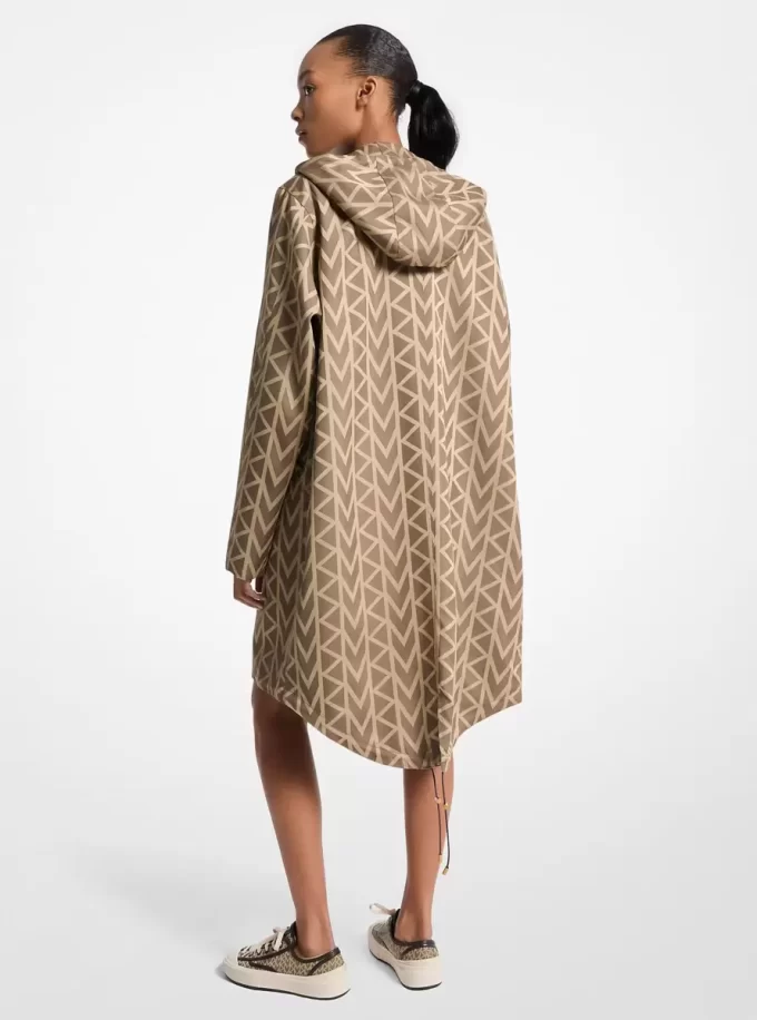 MK2000 Logo Jacquard Oversized Parka MK2000 Logo Jacquard Oversized Parka