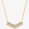 Naszyjnik Pavé Chevron Naszyjnik Pavé Chevron