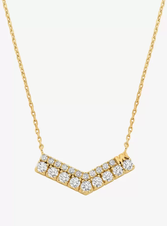 Naszyjnik Pavé Chevron Naszyjnik Pavé Chevron