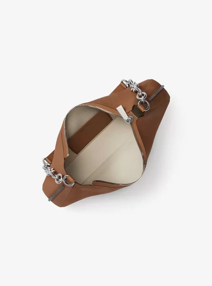 Nolita Medium Nubuck Chain Pochette Nolita Medium Nubuck Chain Pochette