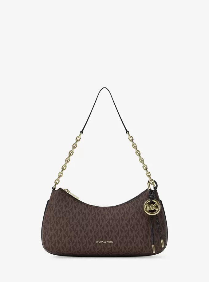Nolita Medium Signature Logo Chain Pochette Nolita Medium Signature Logo Chain Pochette