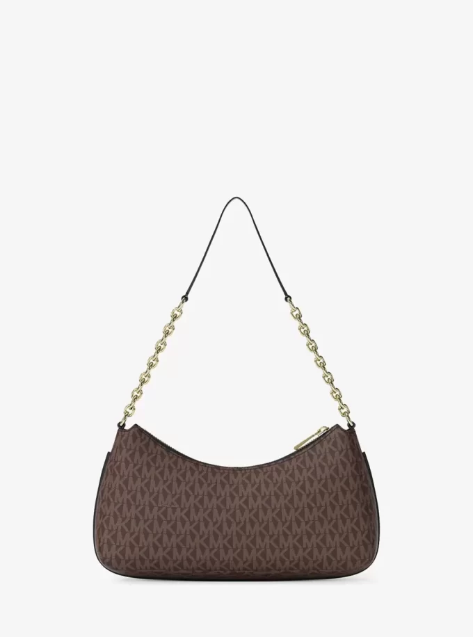 Nolita Medium Signature Logo Chain Pochette Nolita Medium Signature Logo Chain Pochette
