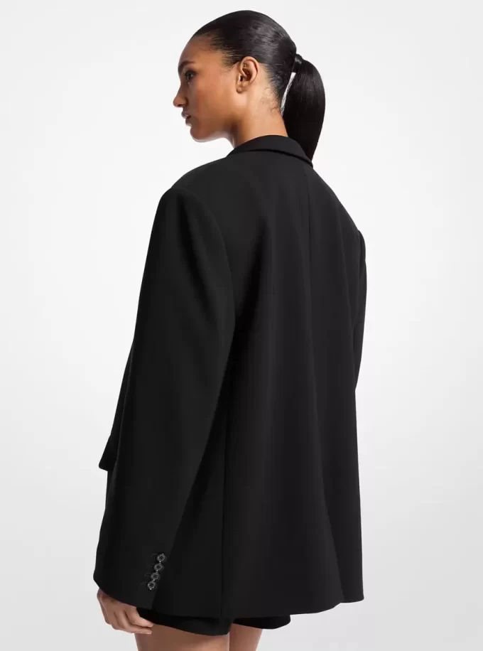 Oversize’owa marynarka z krepy Oversize’owa marynarka z krepy
