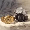 Oversized Runway Black-Tone Watch Oversized Runway Black-Tone Watch