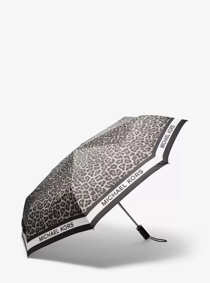 Parasol z nadrukiem w panterkę Parasol z nadrukiem w panterkę