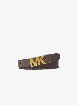 Pasek z dwustronną klamrą i logo Pasek z dwustronną klamrą i logo