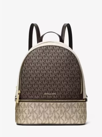 Plecak Rhea Medium Metallic Signature Logo