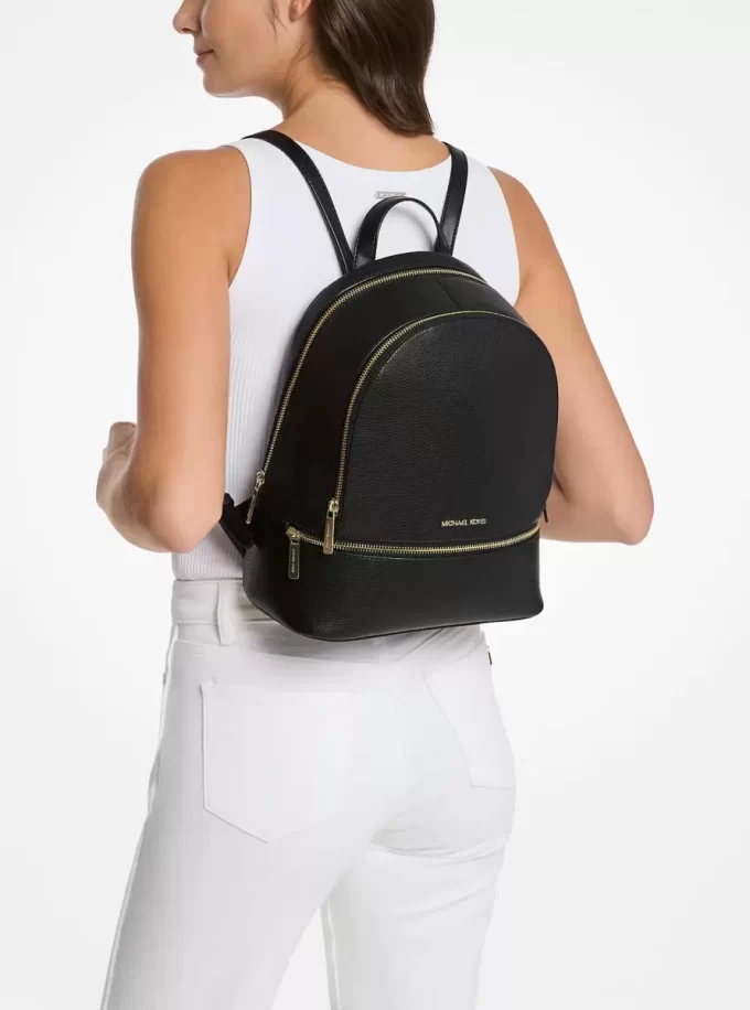 Plecak Rhea Medium Pebbled Leather Plecak Rhea Medium Pebbled Leather