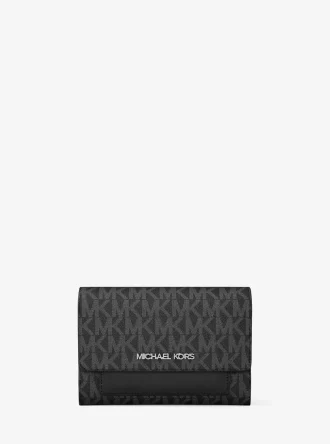 Portfel 2 w 1 Jet Set Medium Signature Logo