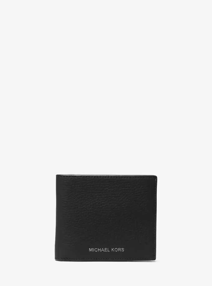 Portfel składany Hudson Pebbled Leather