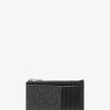 Portfel zapinany na zamek Cooper Slim Signature Logo