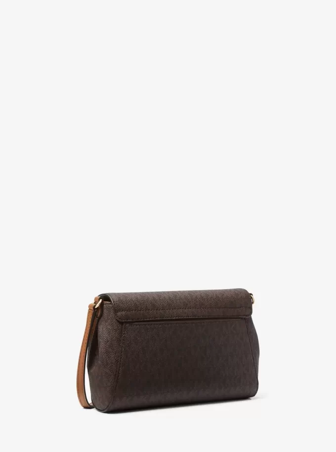 Średniej wielkości torba typu crossbody z logo Średniej wielkości torba typu crossbody z logo
