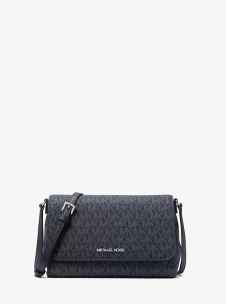 Średniej wielkości torba typu crossbody z logo Signature