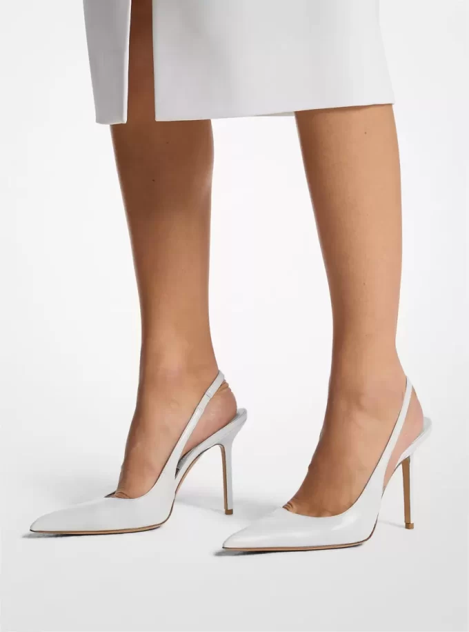 Reece Leather Slingback Pump Reece Leather Slingback Pump