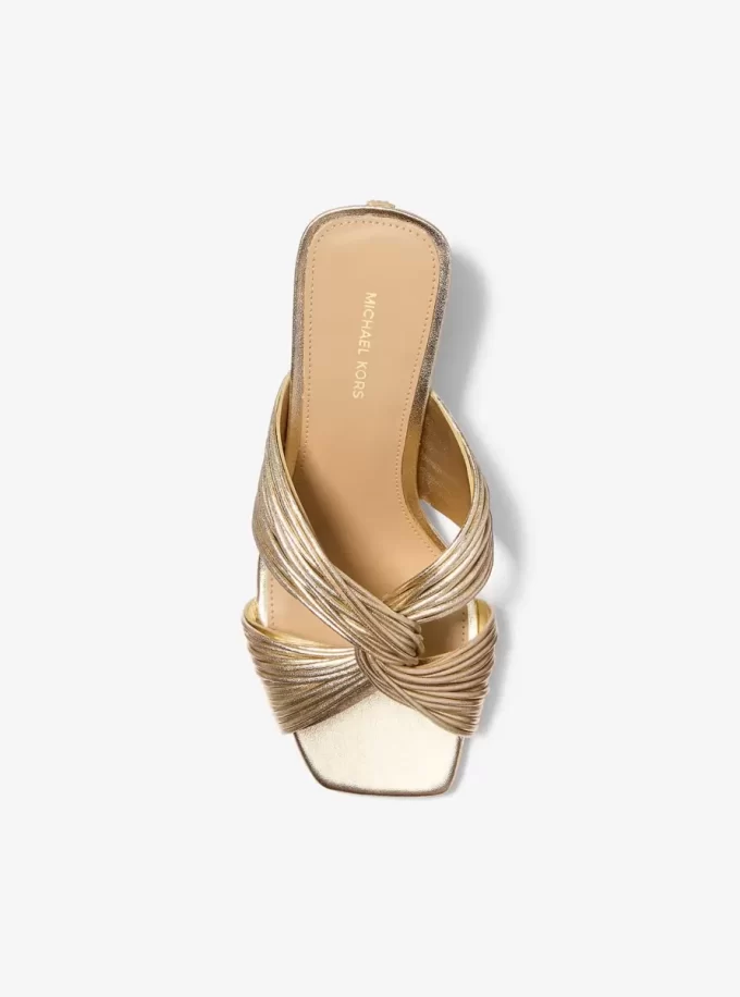 Sandały Alessia Metallic Mule Sandały Alessia Metallic Mule