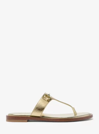 Sandały Carson Crackled Metallic Leather