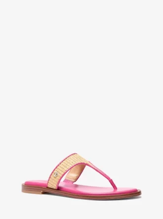 Sandały Carson Straw T-Strap