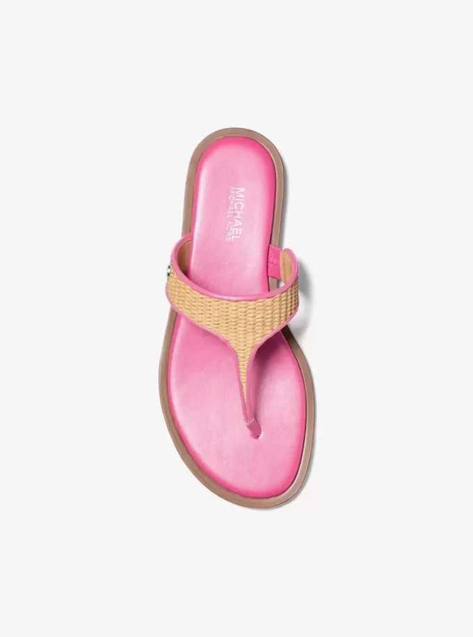 Sandały Carson Straw T-Strap