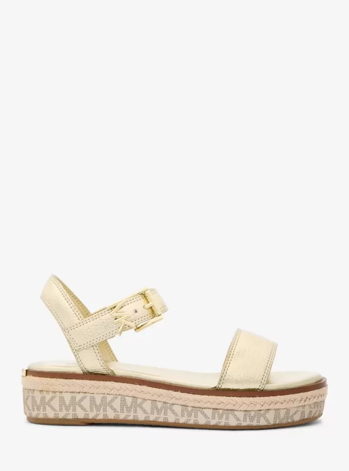 Sandały espadryle Richie Metallic Platform Sandały espadryle Richie Metallic Platform