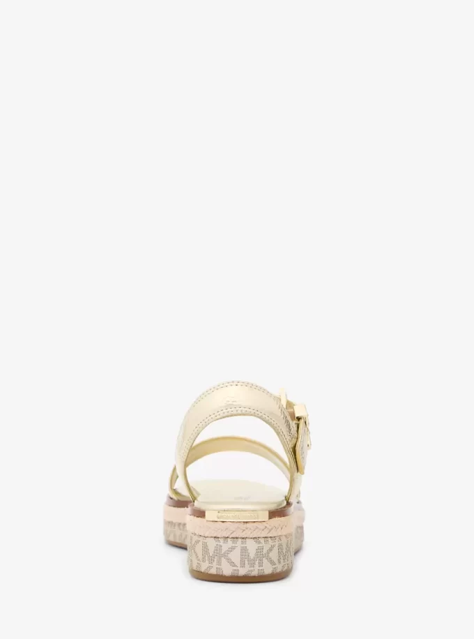Sandały espadryle Richie Metallic Platform Sandały espadryle Richie Metallic Platform