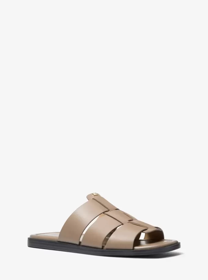 Sandały Indy Leather Slide Sandały Indy Leather Slide