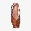 Sandały Irene Woven Leather Slingback Sandały Irene Woven Leather Slingback
