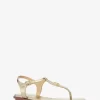 Sandały Mallory Metallic T-Strap