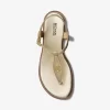 Sandały Mallory Metallic T-Strap