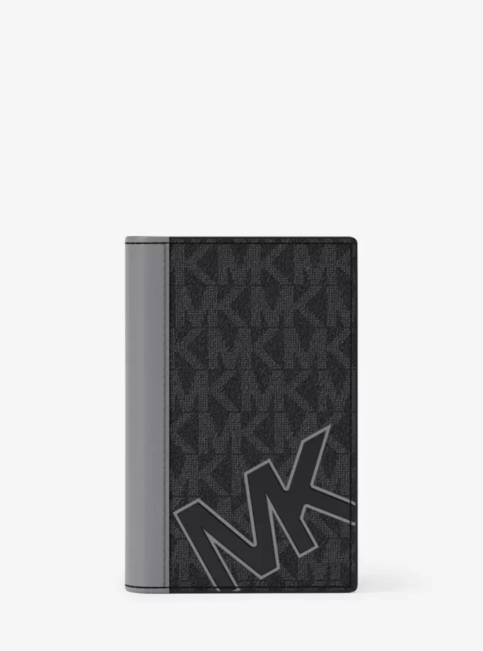 Składane etui na karty z logo Cooper Signature Składane etui na karty z logo Cooper Signature